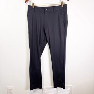 Rhone Black Commuter Slim Pants